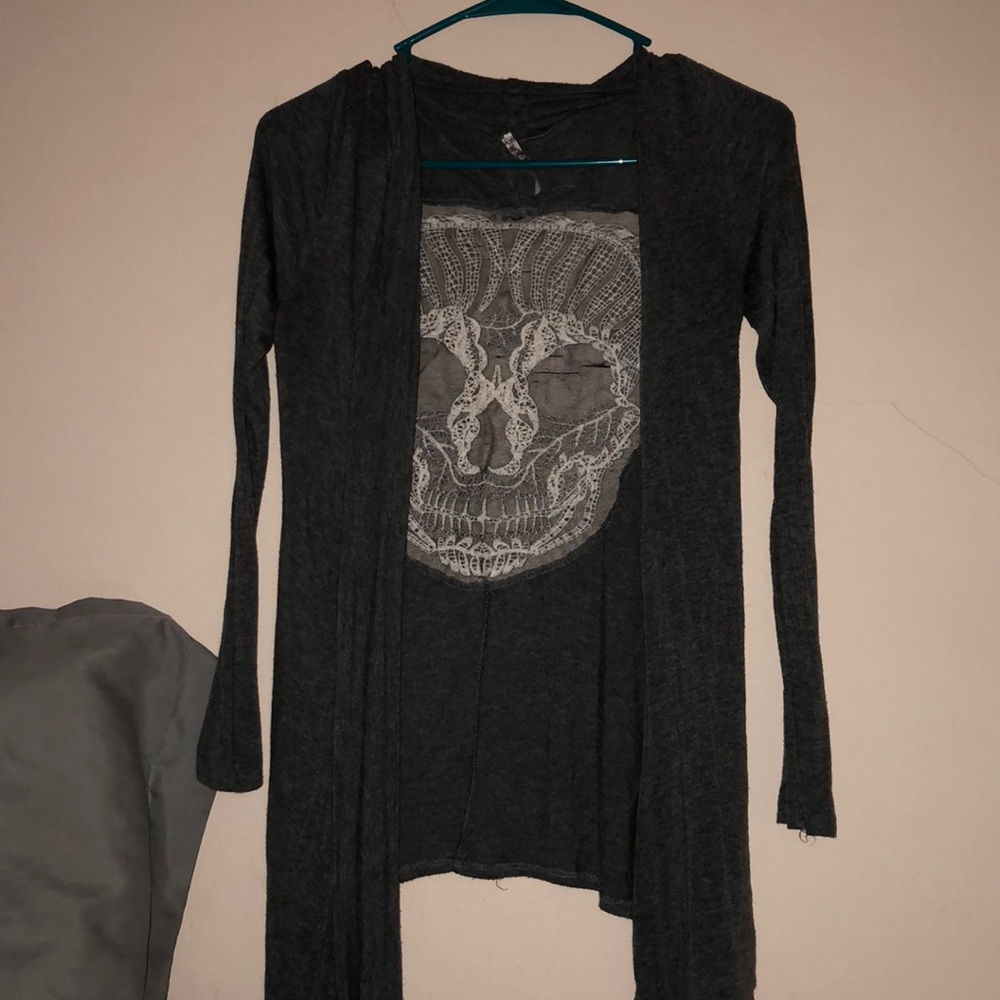 Skull cardigan